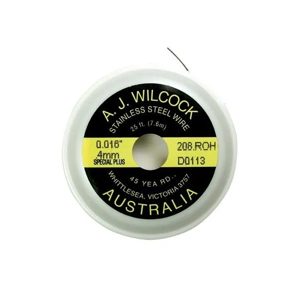 A J Wilcock stainless steel dental wire 25ft spool - Beetle Dental Uncategorized (Image 3)