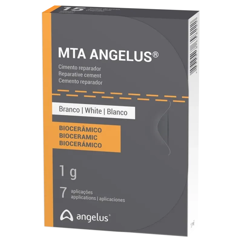 Angelus MTA cement reparative bioceramic dental cement in 1 gram white packaging by Beetle Dental