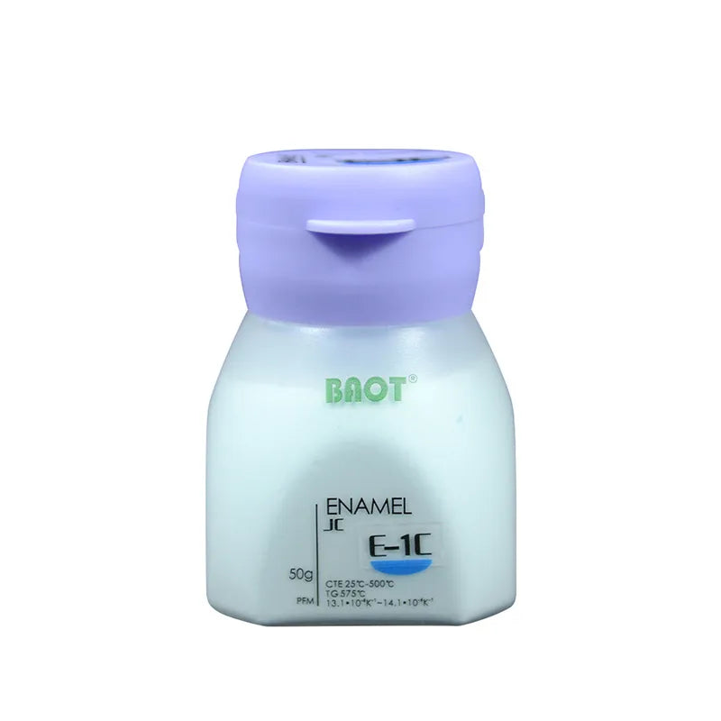 Baot enamel powder classical shades in 50g container for dental applications