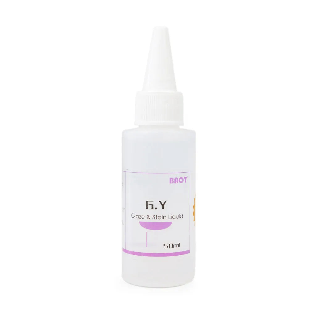 Baot glaze stain liquid for dental ceramics in a 50ml bottle, ideal for enhancing ceramic aesthetics
