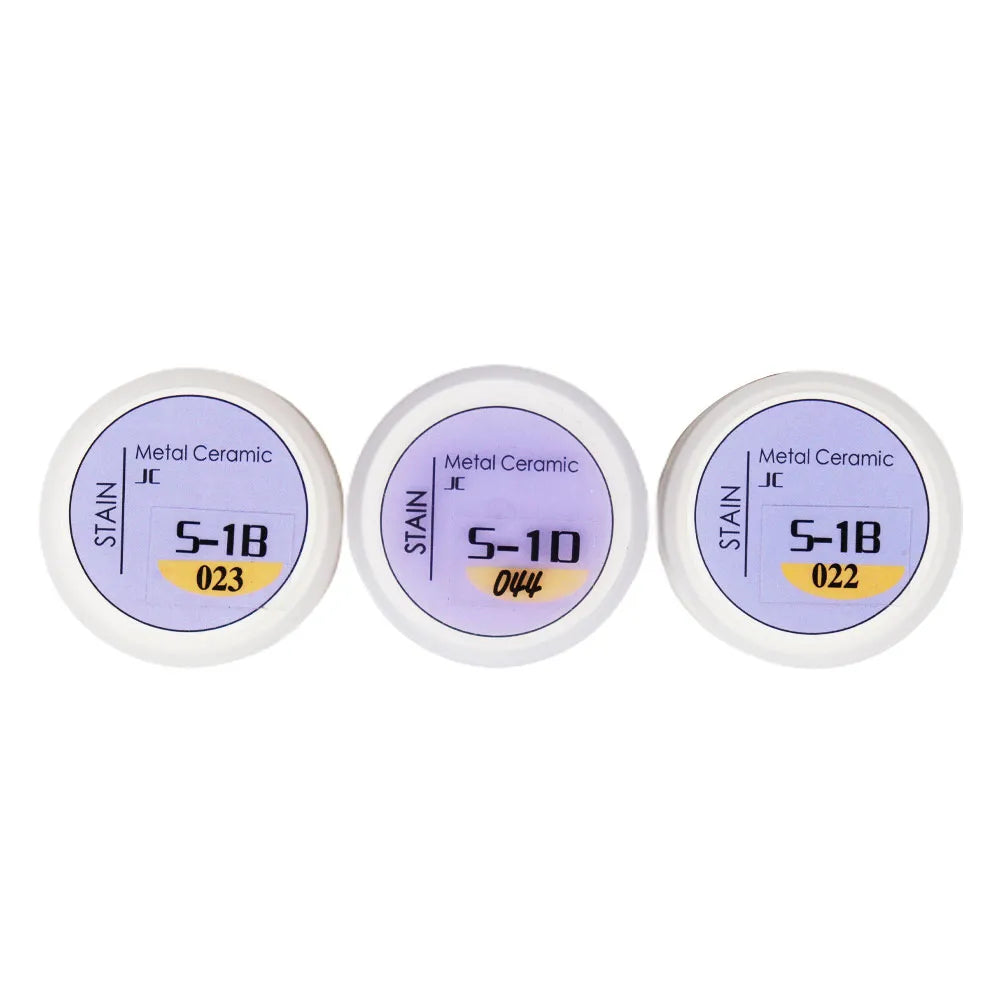 Baot JC metal ceramic dental stain in various shades for dental restoration applications