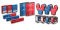Bausch Arti-Check Dental Articulating Papers Micro Thin 40µ Microns assortments in red and blue packaging by Beetle Dental