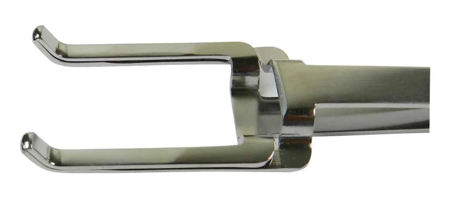 Bausch BK 145 Arti-forceps . Stainless steel dental articulating forceps with U-shaped fork tips for precise prosthetic seating