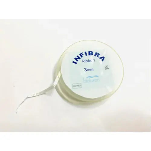 Bioloren Infibra Ribbond dental reinforcement 3mm fiber ribbon spool by Beetle Dental for dental splinting