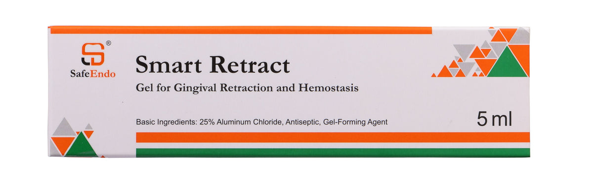 Smart Retract Gel by Beetle Dental for gingival retraction and hemostasis, ideal to buy dental retraction gel online