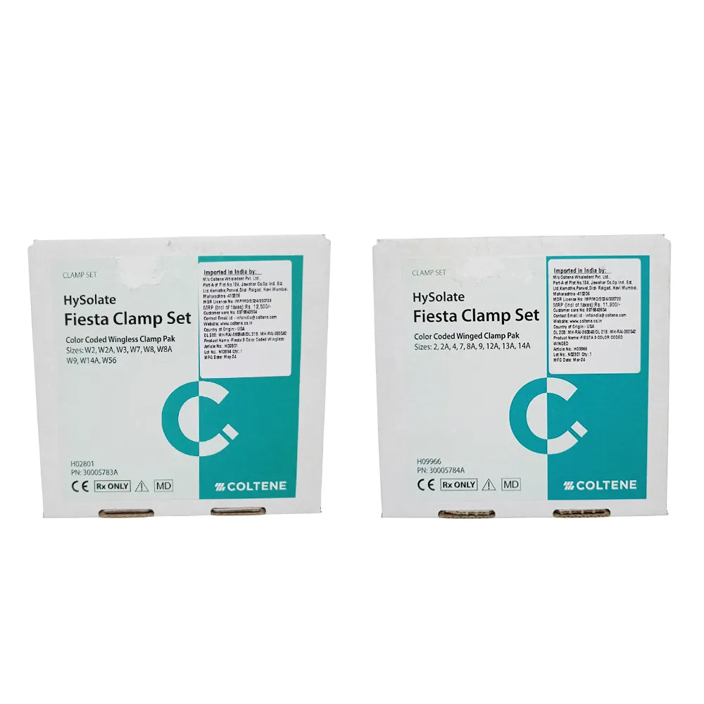 Coltene Brinker tissue retractors in a set designed for precise dental procedures