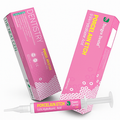 Beetle Dental porcelain etch 9.6 percent syringe applicator with pink box packaging for dental bonding