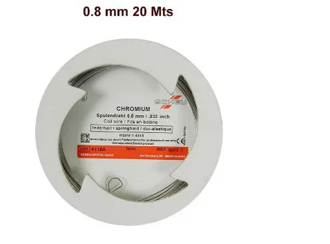 Beetle Dental spool of 0.8 mm chromium spring hard wire for dental 20 meter coil for orthodontic use