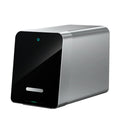 Beetle Dental phosphor plate scanner for dental imaging compact silver desktop unit with glossy black front