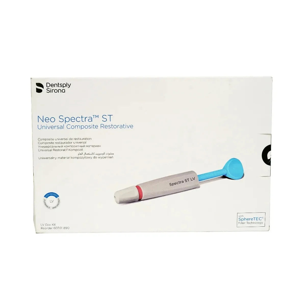 Dentsply Neo Spectra ST kit containing a composite restorative instrument for dental applications