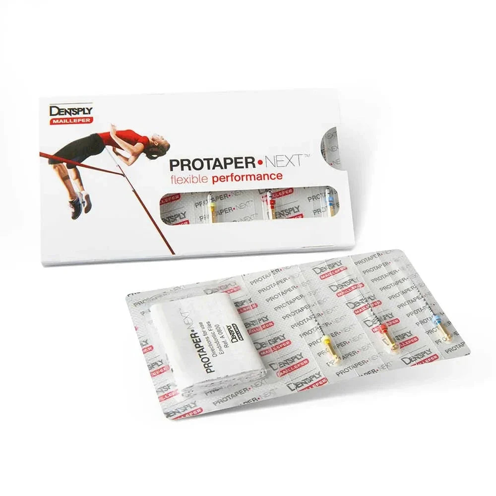 Dentsply Protaper NEXT files dental endodontic instruments in original packaging by Beetle Dental