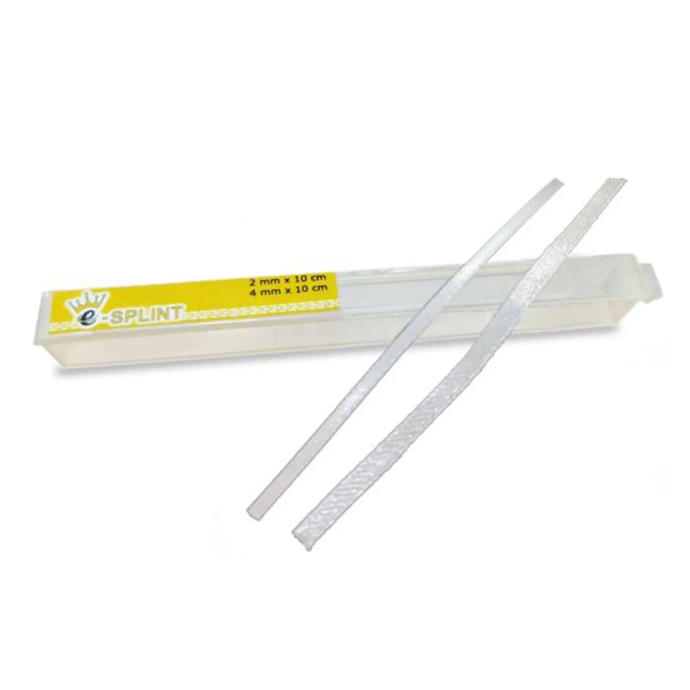 Beetle Dental kids dental splint clear resin splint strips with storage tray 2mm and 4mm sizes