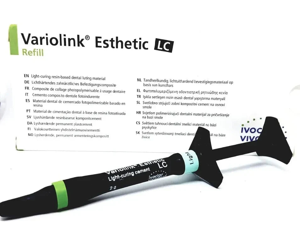 Ivoclar Variolink N refills light-curing dental material for esthetic restorations