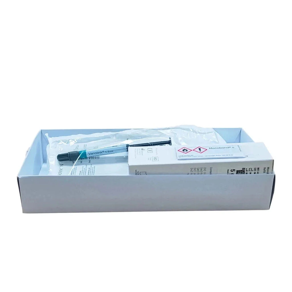 Ivoclar Variolink N refills in packaging with syringes for dental applications