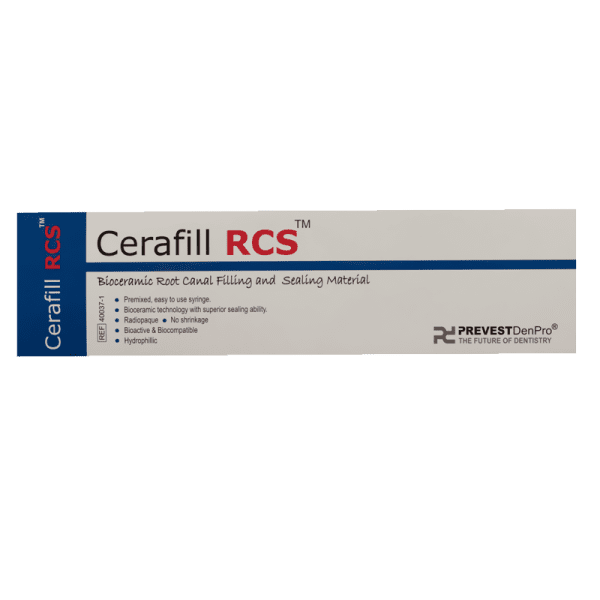 Prevest Cerafill RCS root canal sealer bioceramic filling and sealing material box