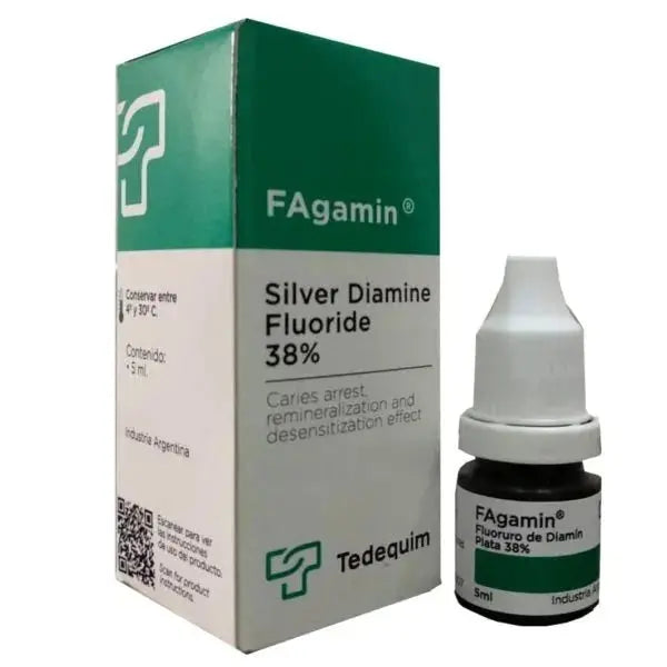 Beetle Dental silver diamine fluoride for cavities 38 percent bottle and packaging for dental care
