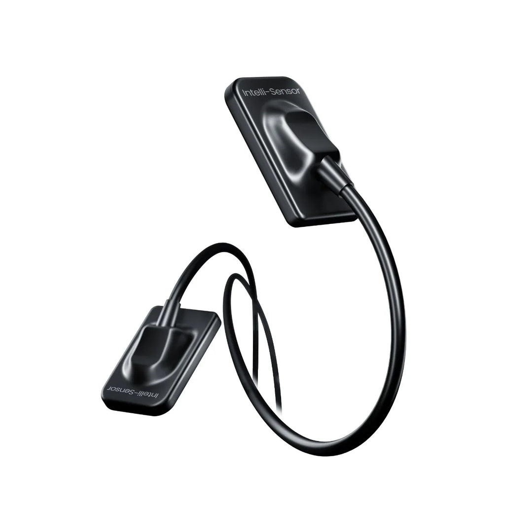 Woodpecker Intelli-Sensor RVG size 1.5 black digital dental sensors connected by cable for intraoral imaging