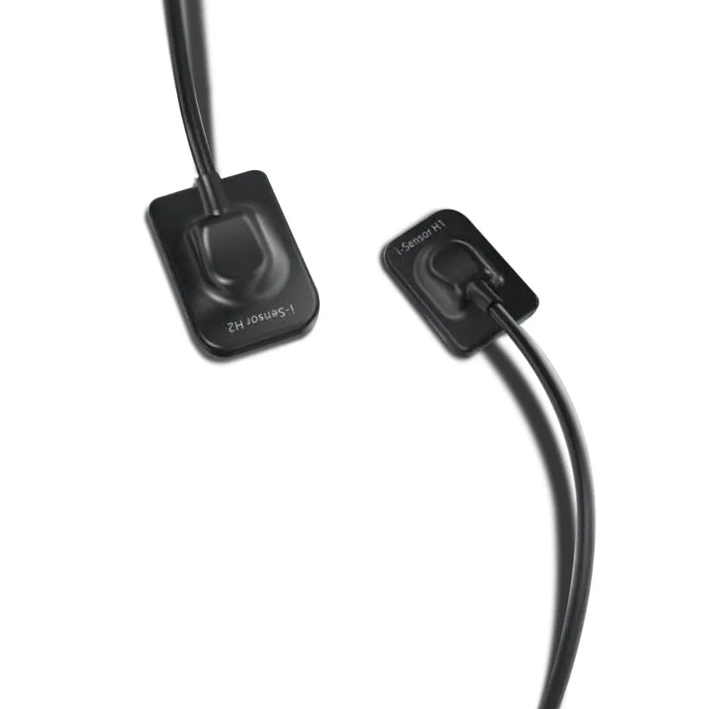 Two black intraoral dental sensors with cables for digital X rays Woodpecker RVG i Sensor size 1 by Beetle Dental